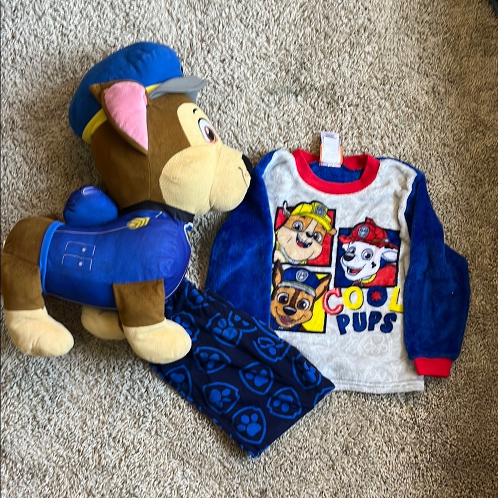 Paw Patrol Cool Pups Pajama Set with Plush